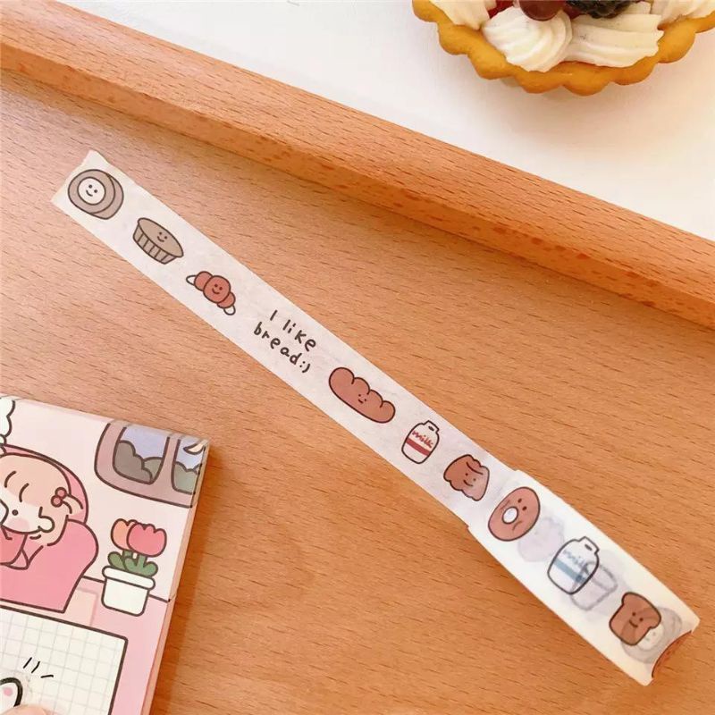 

1Pc CUTE Washi Tape Decor Masking Tape DIY Scrapbook Journal