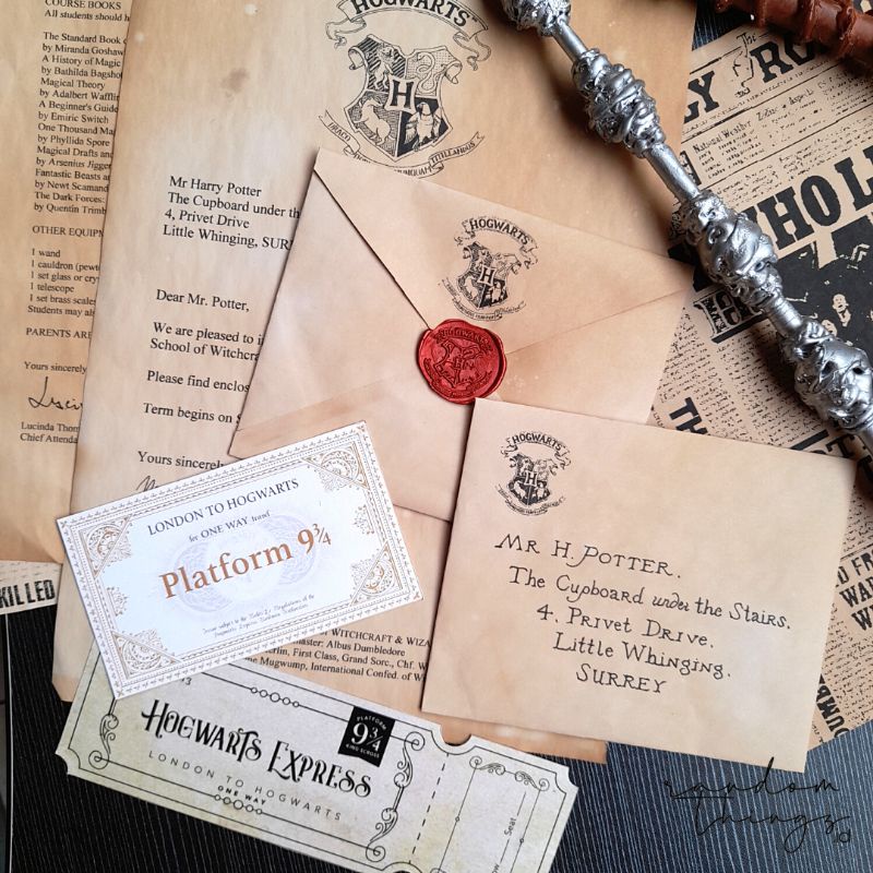 

Surat Hogwarts / Harry Potter Letter (CUSTOM)