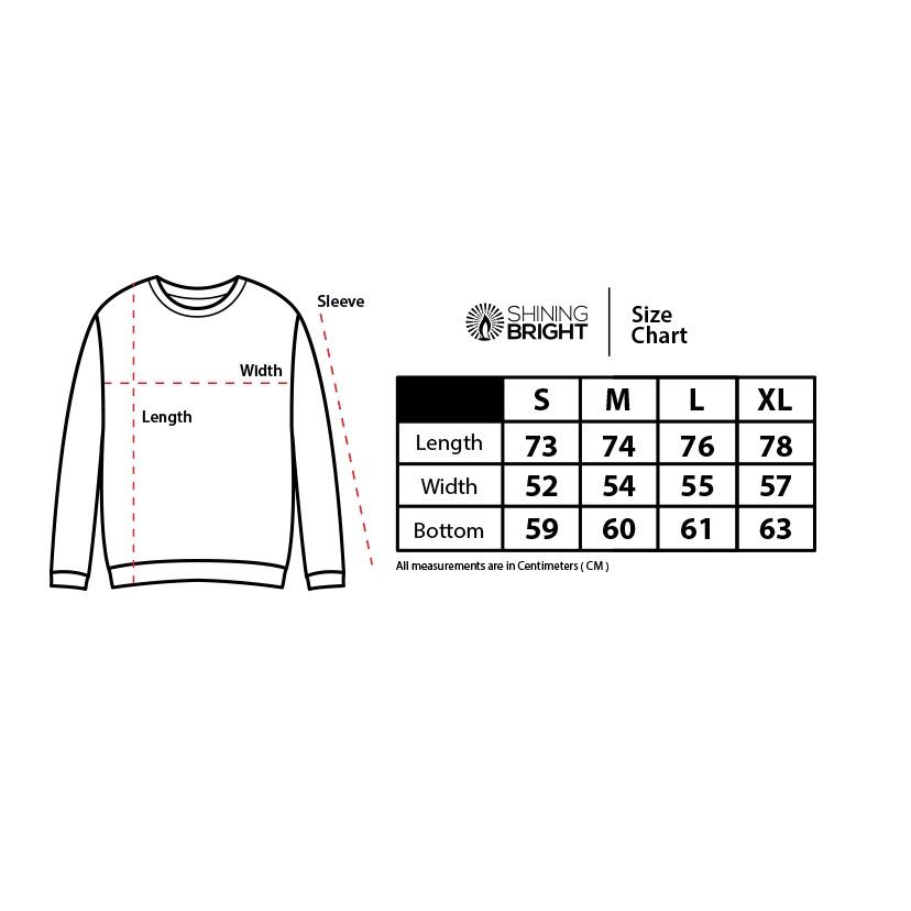 Viral Shining Bright Domestic Crewneck - Black