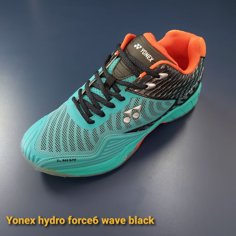 Sepatu badminton yonex hydro force 6 wave black