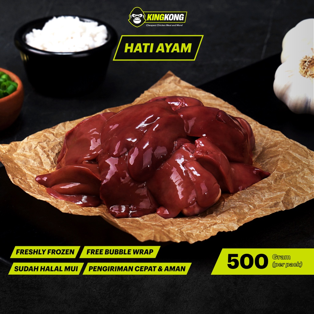 Jual Hati Ayam 500 Gram Ati Ayam Chicken Liver Bersih Freshly Frozen