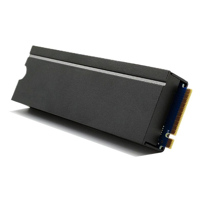 Zzz Konsol Game SSD Cooling Sink Aluminium Radiator M.2 2280 SSD Heat Sink Dengan Thermal Pad Cocok Untuk PS5 Gamepad Cooler S