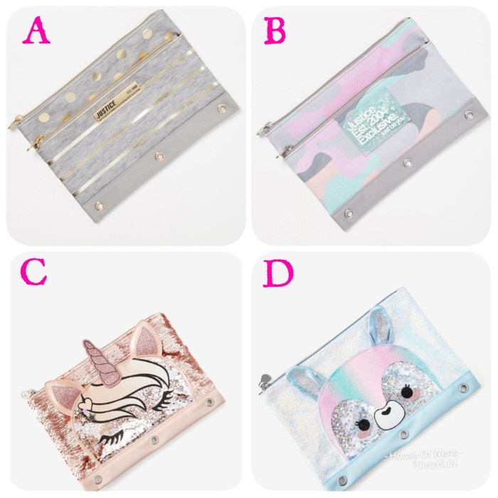 

JUSTICE PENCIL CASE - TEMPAT PENSIL JUSTICE