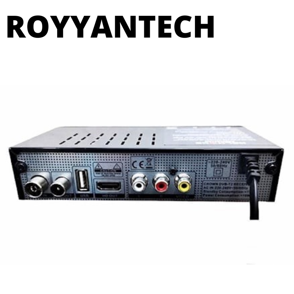 SET TOP BOX WELHOME 03 STB DVBT2 WELHOME PENERIMA SINYAL TV DIGITAL