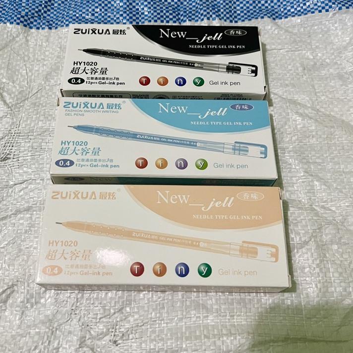 

ゟ Pulpen New Gel Zuixua Gel Ink Pen isi 12 pcs ㅾ