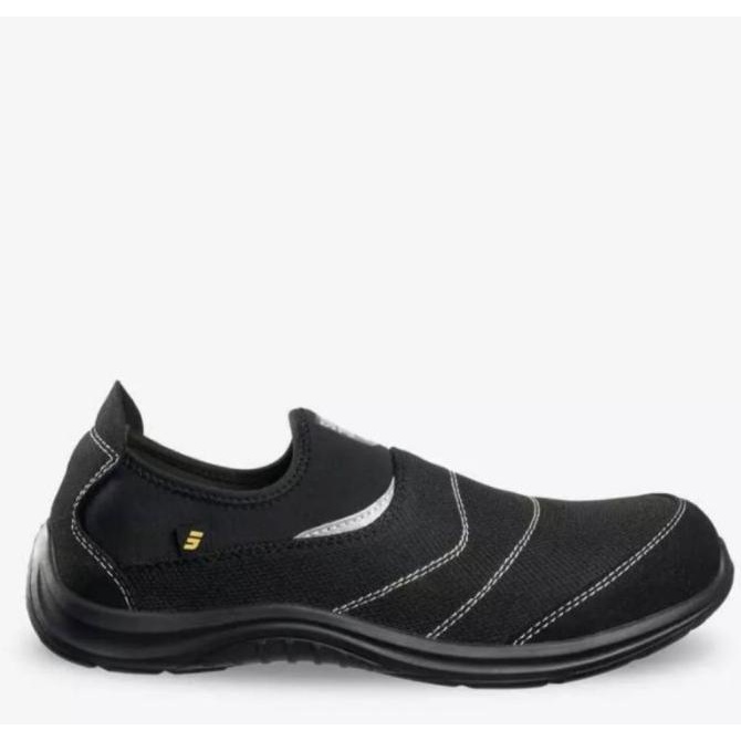 Sepatu Safety Jogger Yukon Black S1P