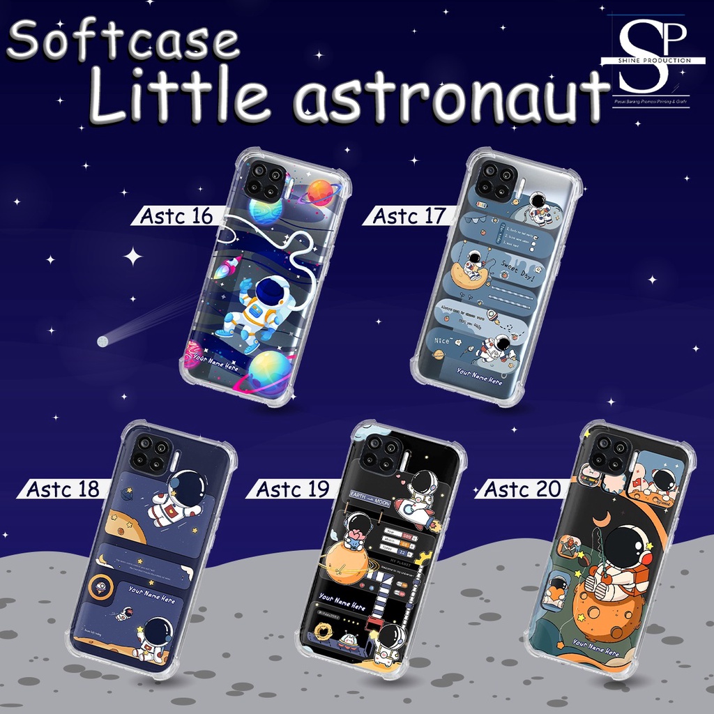 Softcase Astronaut iPhone 6 6S 6Plus 6S Plus iphone 7 8 7 plus 8 plus X XS XR xs max Iphone 11 pro max 12 mini 12 pro max 13 mini 13 14 pro max