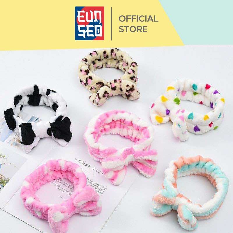 EUNSEO Bando Bulu Fashion Korea Lucu Bando Masker Bandana Cuci Muka Premium