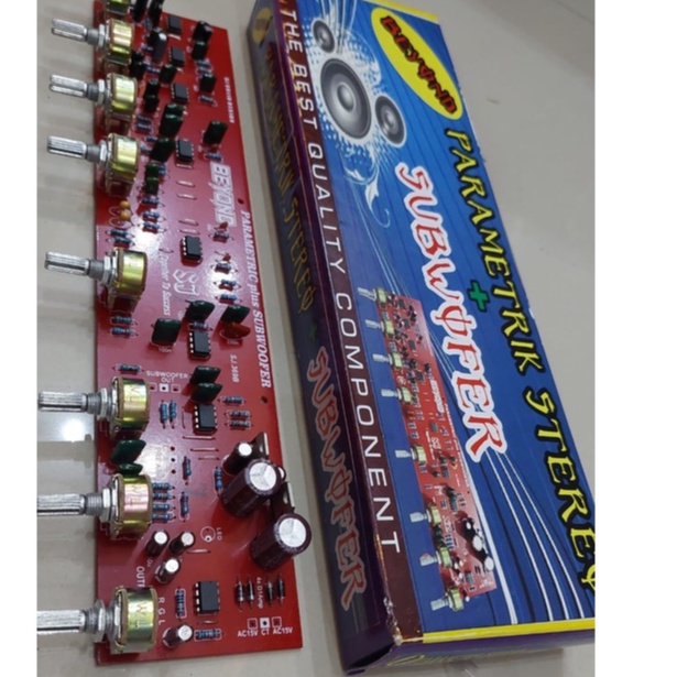 kit PARAMETRIC plus xtra SUBWOOFER STEREO parametrik SUB