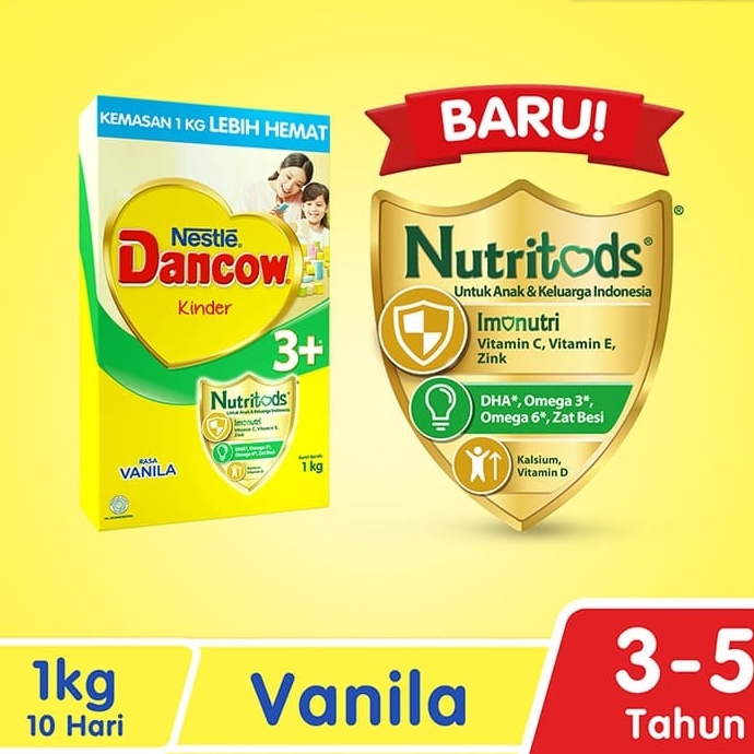 DANCOW 3+ VANILA 1000GR