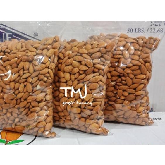 

Promo 6.6 KACANG ALMOND MENTAH KUPAS PREMIUM 1KG (uk 27/30)