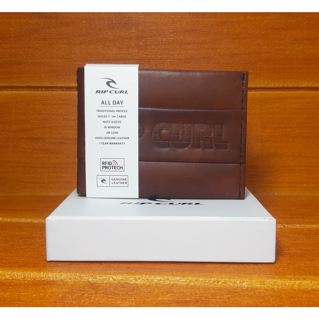 Dompet Ripcurl Pria Original S21 pump rfid all day - brown