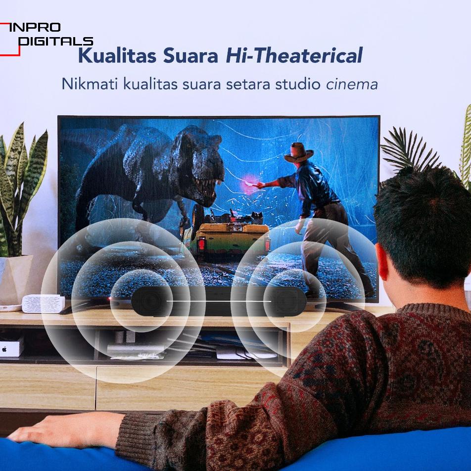 LANGSUNG ATC.. OASE HERO S5 MINI HOME THEATER / SOUNDBAR BLUETOOTH SPEAKER - Garansi Resmi OLIKE