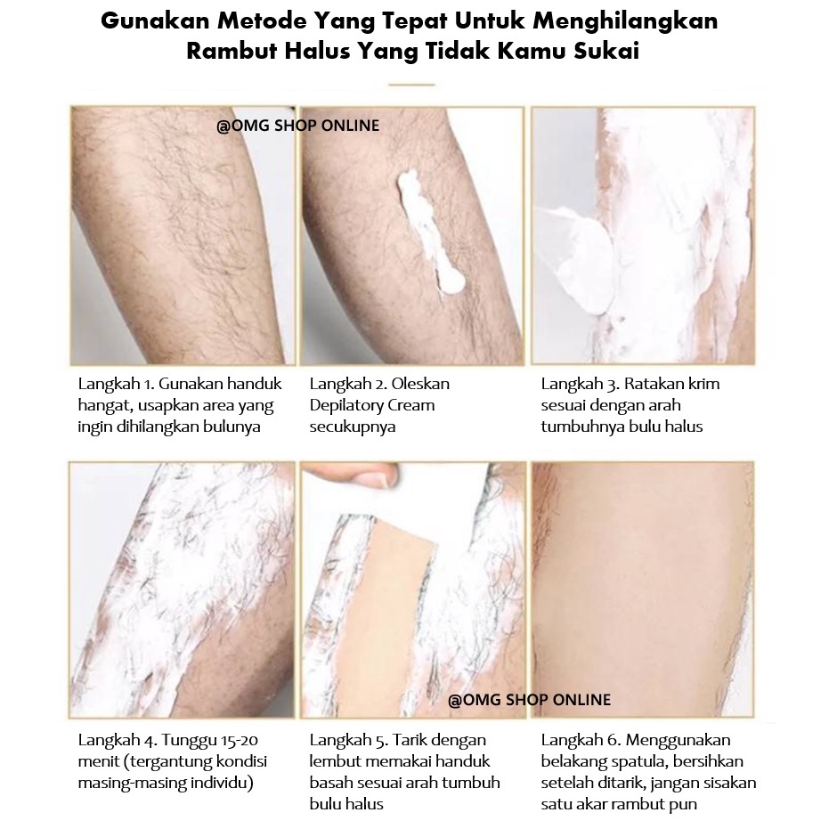 GRATIS Spatula !!! Images Hair Removal Cream Penghilang Bulu Tanpa Iritasi 60 Gr (Depilatory Cream) / Krim Penghilang Rambut Alami Perontok Bulu Permanen Perontok Bulu Ketiak Bulu Kaki Tangan Perontok Bulu Kemaluan Miss V Krim Pencabut Bulu Pemutih Kulit