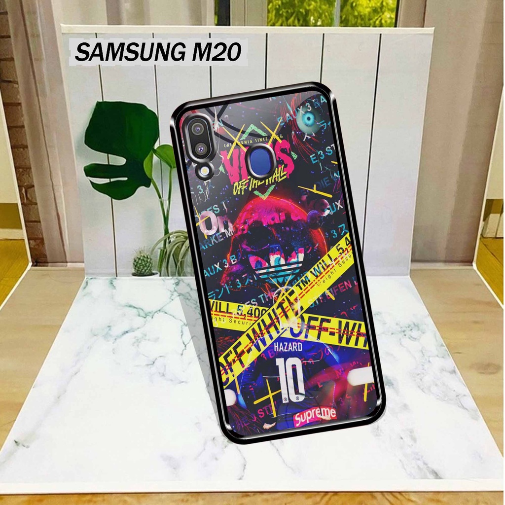 Case Hp Samsung M20 - Case Samsung M20 Terbaru Sukses Case - Case Kaca M20 - Soft Case Samsung M20 - Sofkes Hp - Sarung Hp - Samsung M20 - Case Keren - Case Mewah - Case Kilau - Hard Case Samsung - [ SM-44 ] -
