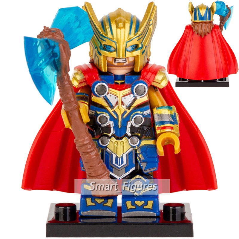 Thor Minifigures Dark Thor Odin Borson Korg Jane Foster Gorr Asgard Pembela Mainan Hadiah Angka Mini WM2417-B