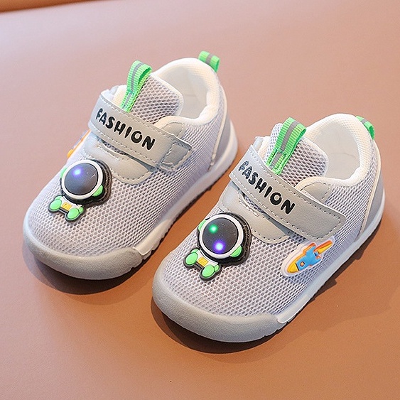 babyfit LED ASTRO [0-2thn]  sepatu sneakers bayi anak kecil belajar jalan import ty-0619