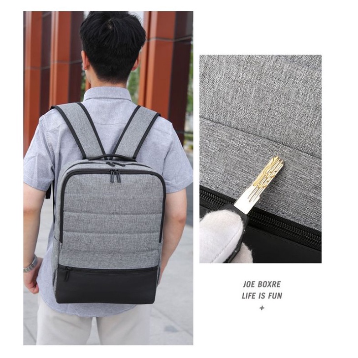 Tas Ransel Laptop Backpack Korea Import Pria Wanita 15