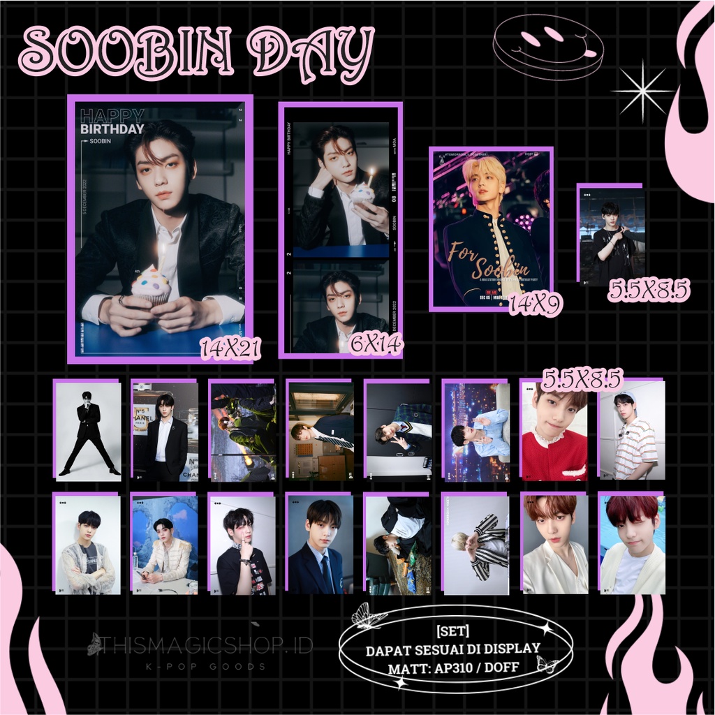 TXT MEMBER BIRTHDAY [SOOBIN DAY FANKIT] - UPDATE
