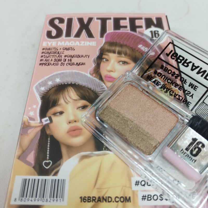 EYE MEGAZINE SIXTEEN ALL ABOUT EYESHADOW 1 &amp; 2