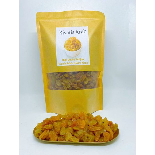 

kismiss premium golden kuning manis 250gr/500gr