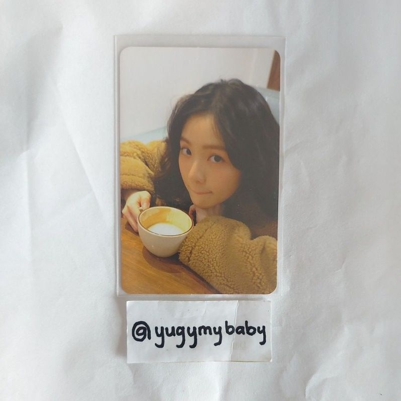 RED VELVET IRENE PC PHOTOCARD QUEENDOM LATTE