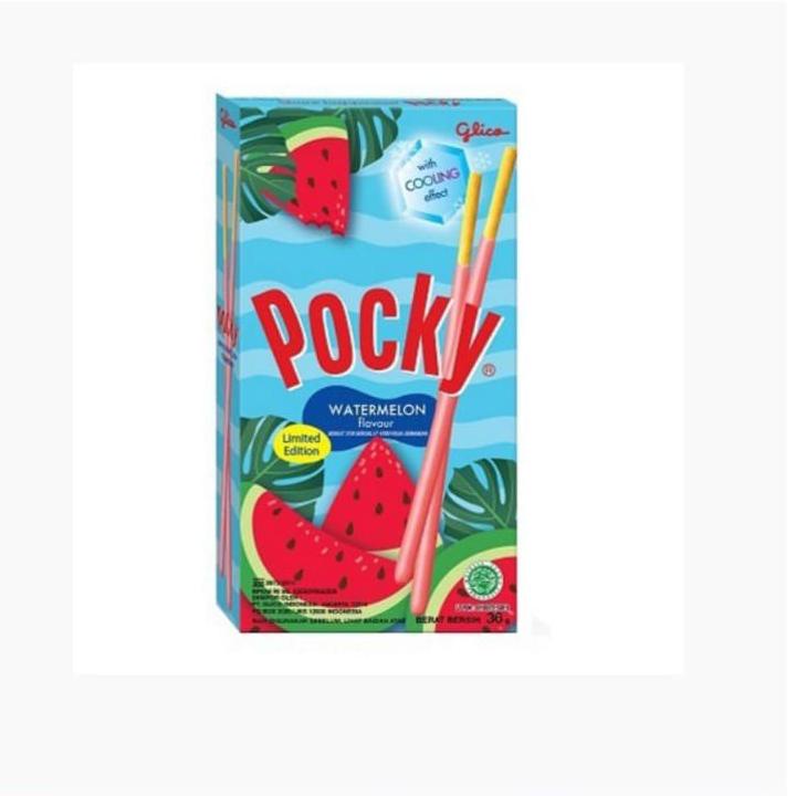 

(T-1.I✓) Glico Pocky Regular 47gr / Biskuit Stik Salut Coklat top produk