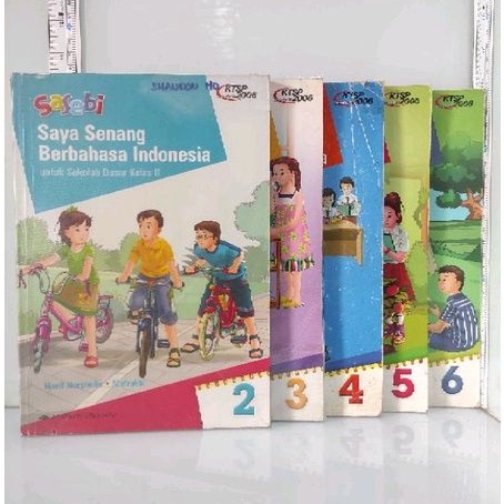 Sasebi Bahasa Indonesia SD Kelas 1 2 3 4 5 6 KTSP