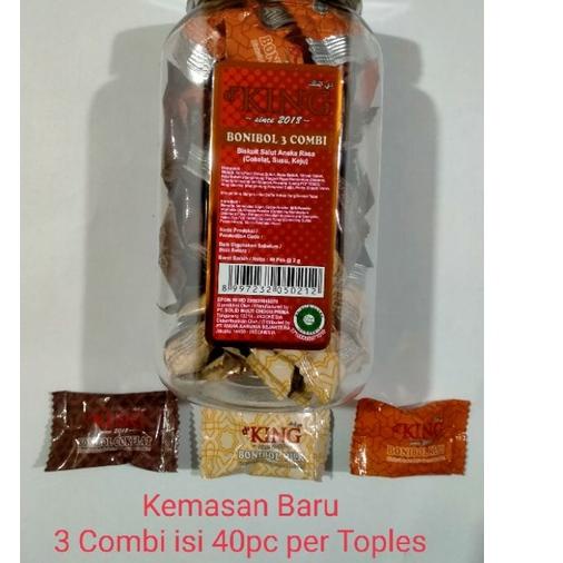 

6.6 Promo >> Bonibol Biskuit Salut Cokelat per Toples D'King / Cokelat 3 Combi Bola Mini