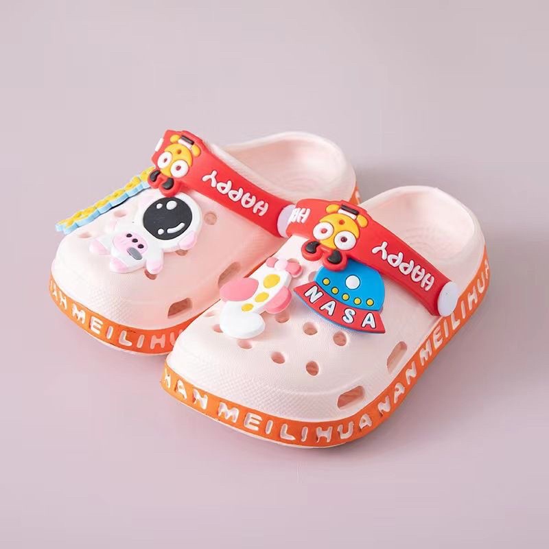 Lucky star/sepatu sandal astronaut/sendal pao kualitas best dan harga best/sendal crocs anak anak/sendal import harga murah dan model lucu dan color full