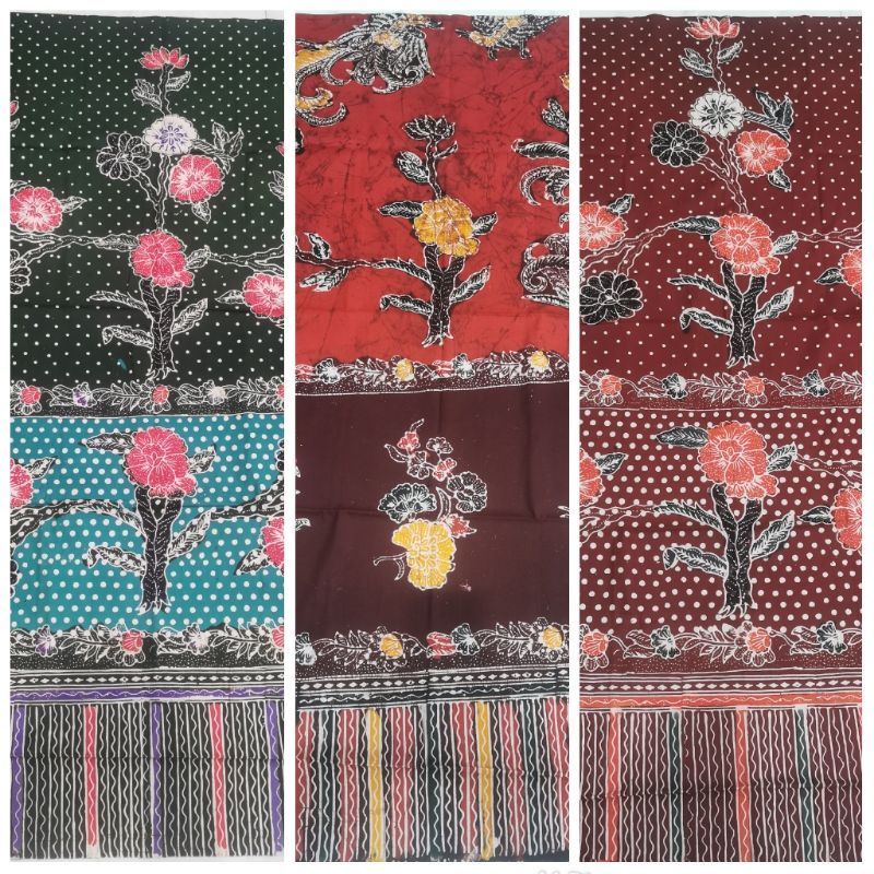 Selendang batik bayi lasem cap semi tulis Bagus Halus