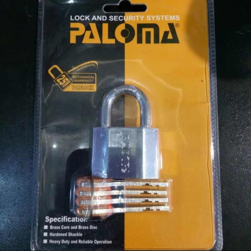 PALOMA PLP 501, GEMBOK KUNCI 40MM SHORT GEMBOK PAGAR