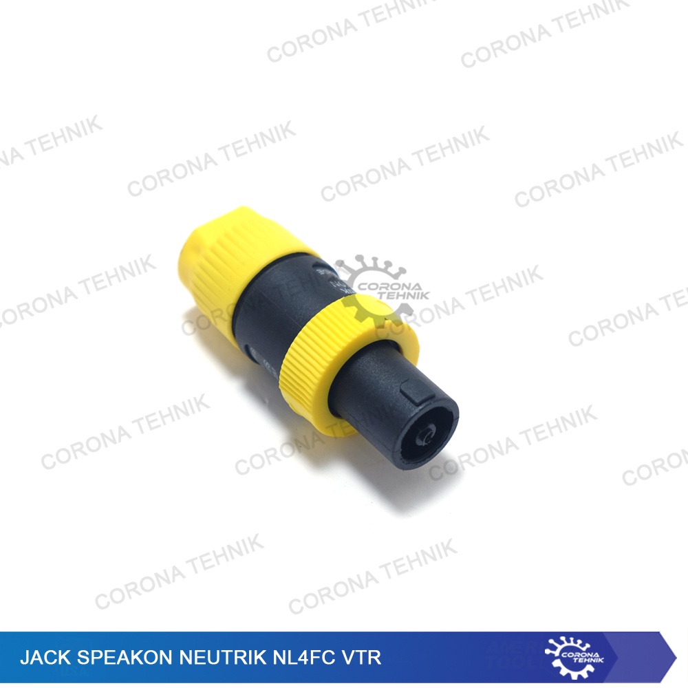 VTR - Jack Speakon Neutrik NL4FC