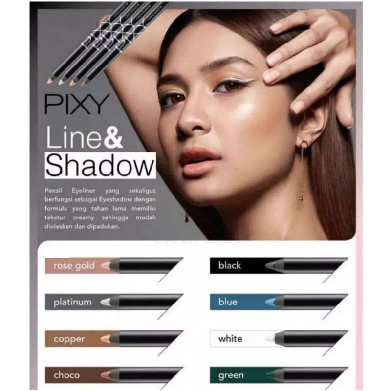 PIXY Line &amp; Shadow Eyeliner Pencil | Eyeshadow Pencil 1,2 GR