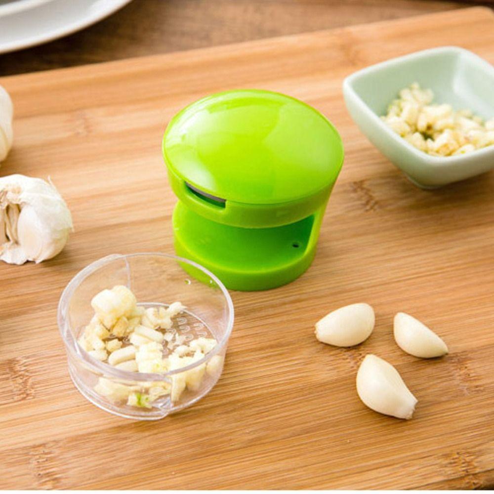 Solighter Manual Garlic Mincer Portable Gadget Perlengkapan Dapur Penekan Bawang Putih