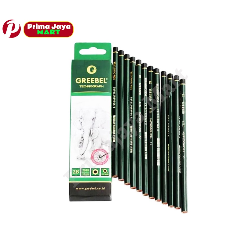 

Pensil GREEBEL 2B ( Pack )