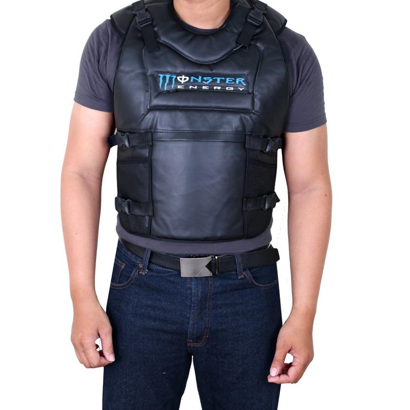 Langsung Dibeli Rompi Motor / Alas Dada / Pelindung Dada / Body Protector Bikers / Rompi Anti Angin - MTR (COMB)