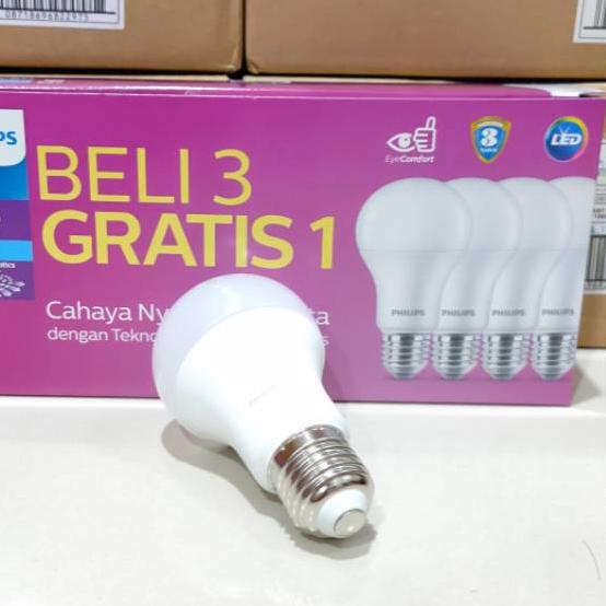 BISA COD ✔️Lampu Led Philips 12w / 12 Watt / Harga Satuan Tanpa Dus|SQ3