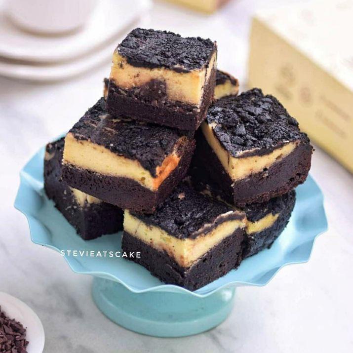 

Marble Creamcheese Fudgy Brownie