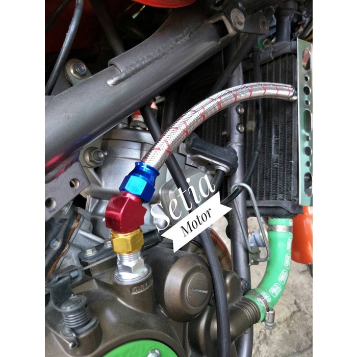 TUTUP - COVER OLI SELANG HAWA MOTIF THAILAND MOTOR NINJA R - S - RR