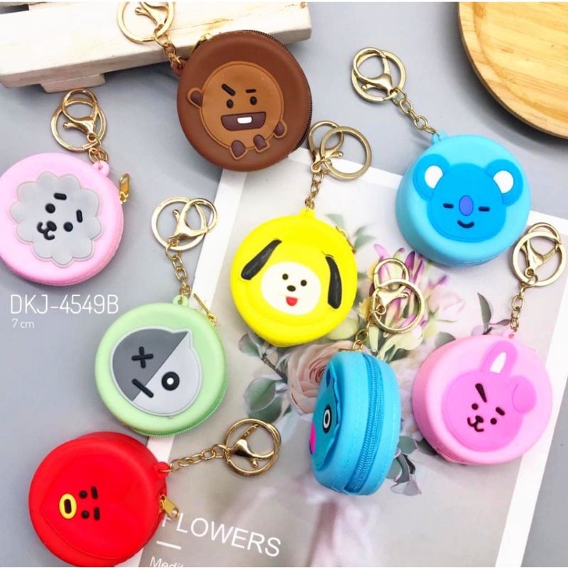 Dompet Koin BT21 Dompet Koin Jely BT21