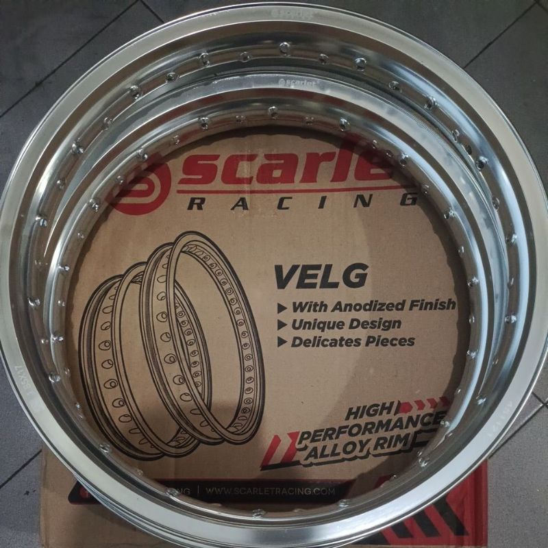 VELG SCARLET SET 185 + 215 RING 17 WR SHAPE