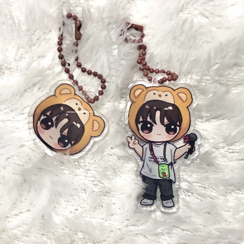 Haechan Bear Akrilik Keychain / Gantungan Kunci - The Link NCT 127 / DREAM