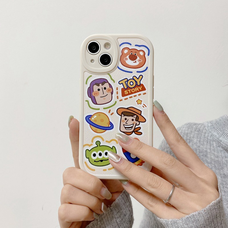 Toy Story Black Soft Case OPPO A9 A5 A31 A53 A33 2020 A7 A5S A12 A11K F9 F11 A15S A35 A52 A92 A54 A36 A96 A83 A57 A3S A16 A1 Pro Reno 35 6 7Z 9 Telepon Hitam Case Pria Man