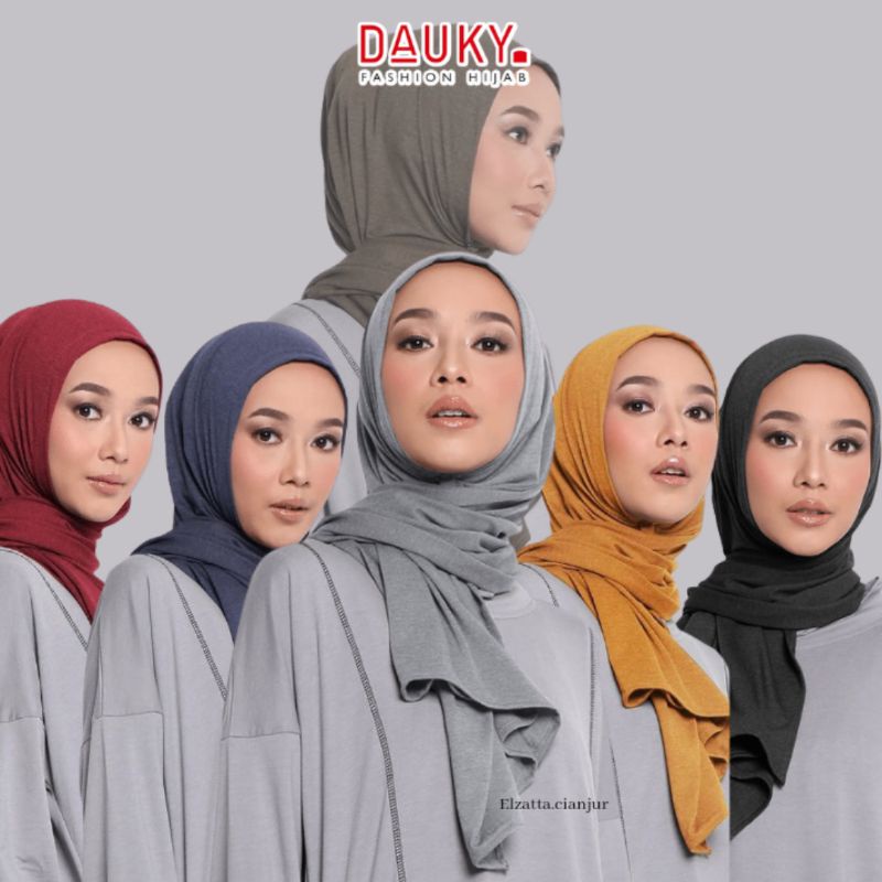 ELZATTA DAUKY HIJAB PASHMINA JEMMA INSTAN PASHMINA ELZATTA JILBAB ELZATTA JILBAB ELZATTA PASHMINA EL