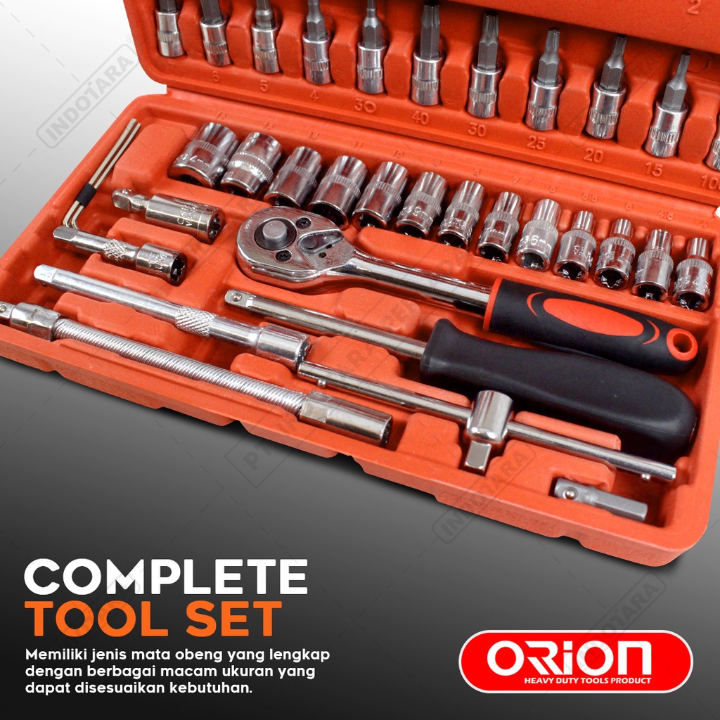 Hand Toolset / Tool Kit Set / Toolkit Toolbox Orion - TR005-1