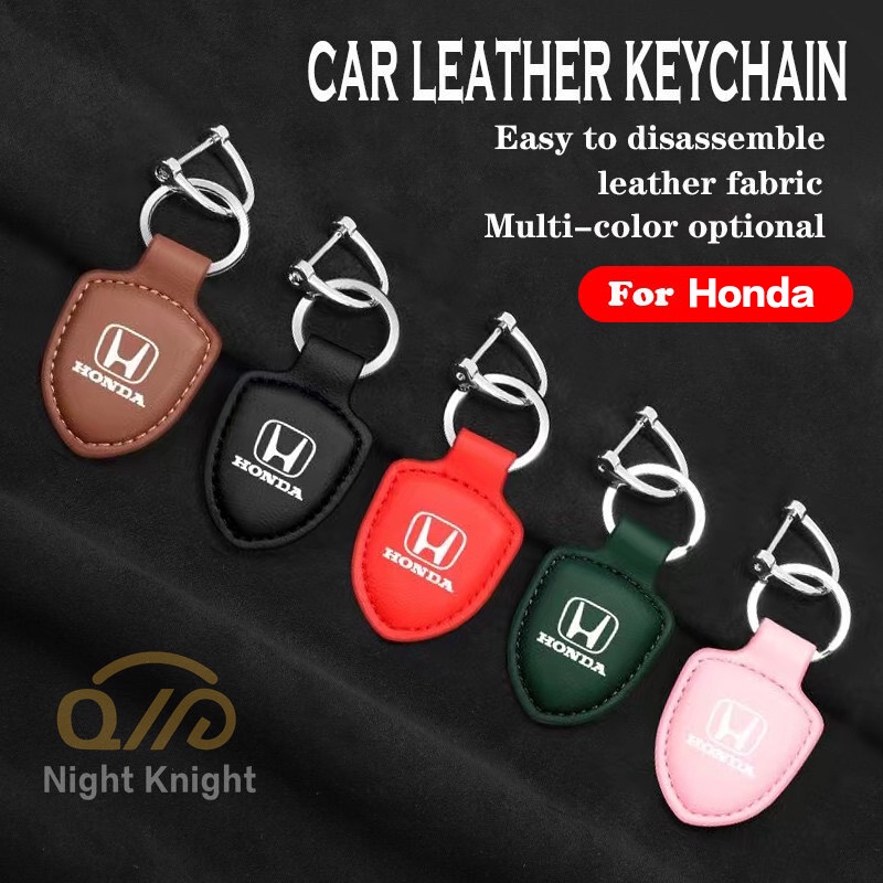 Untuk Honda Gantungan Kunci Mobil Kreatif Alloy Metal Keyring Key Chain Ring Hadiah Untuk CITY JAZZ CIVIC HRV CRV BRV Accord Odyssey VEZEL