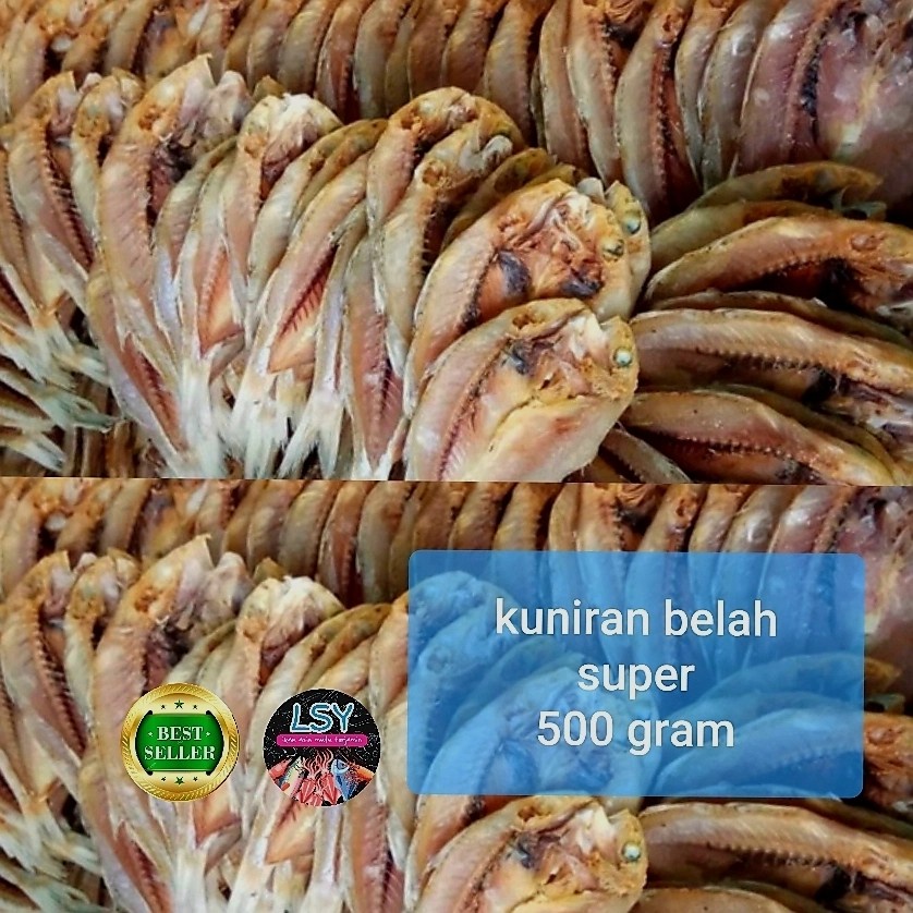 

ikan asin kuniran belah super 500gram