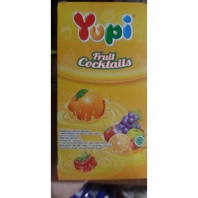 YUPI CANDY  14 gr X 12 pcs  | 6.5 gr X 24 Pcs