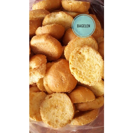 

BAGELEN GOSYEN / ROTI KERING MANIS /SNACK KILOAN 250 GR